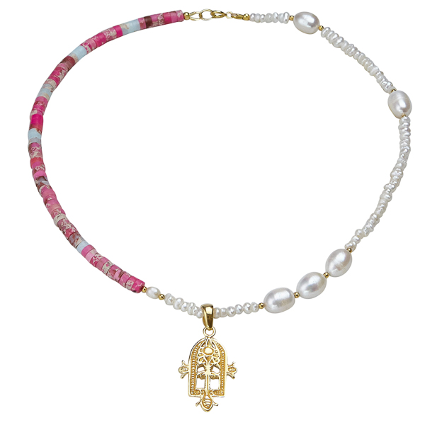 Marrakesh Amulet Beaded Necklace