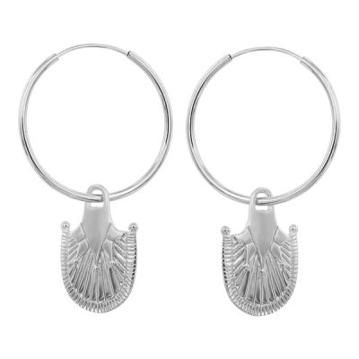 Oasis Palm Earring Sterling Silver