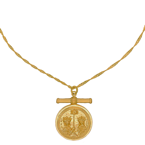 Sorella Coin Pendant – Ethical Gold